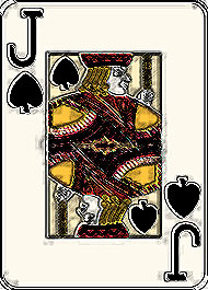 Black Jack kaart