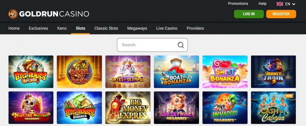 goldrun casino overzicht casino spel lobby