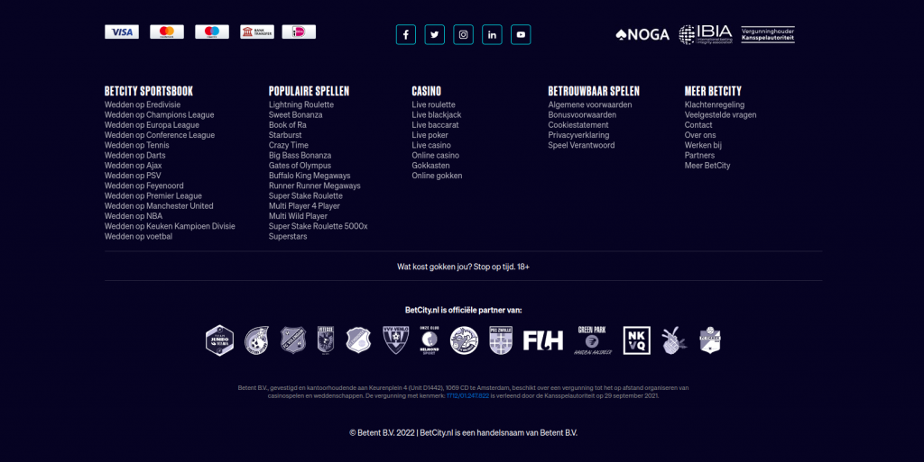 screenshot betcity footer 